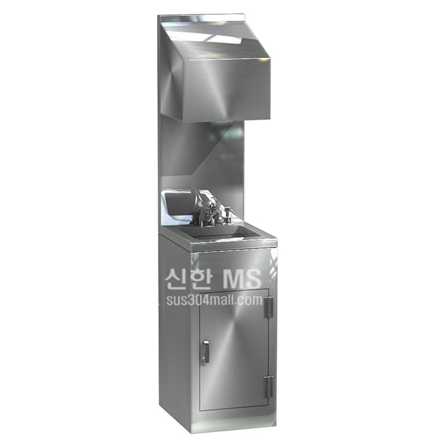 [WS1H] 크린룸 손세정대 1인용 (싱크볼/에어타올)